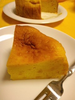 卵一個☆小さなかぼちゃのチーズケーキの画像