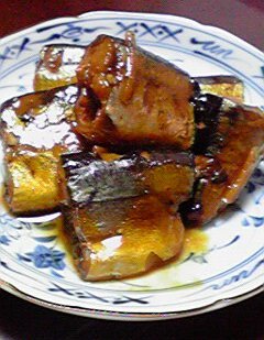 圧力鍋でさんまの味噌煮