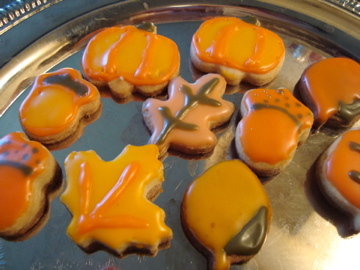 アイシングクッキー：秋編の画像