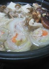 タジン鍋で「白菜のロール煮」