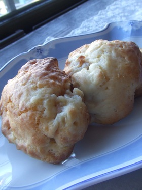 アップルスイートポテトのふかふかスコーン