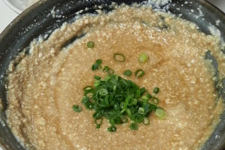 ヘルシー簡単美味 豆腐の濃厚つけうどん レシピ 作り方 By Coffeecoco クックパッド 簡単おいしいみんなのレシピが351万品