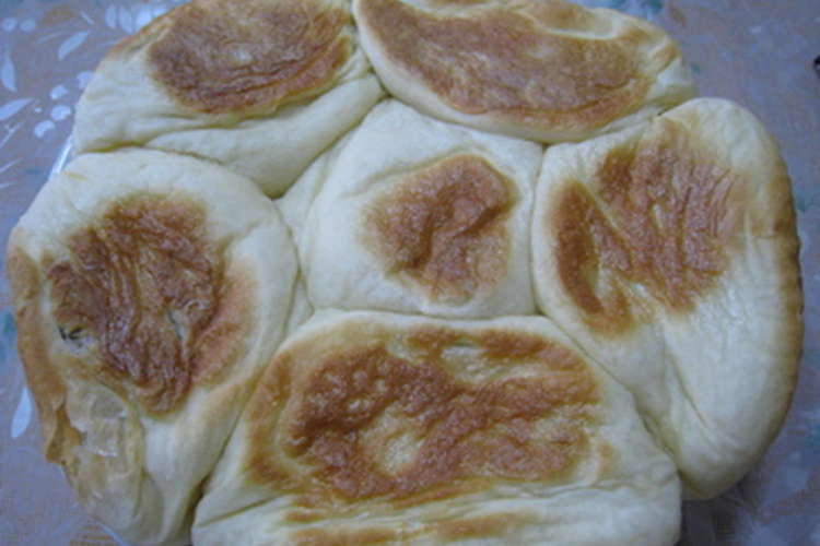 フライパンでーおやき風余り物でグッドパン レシピ 作り方 By ちぃ ブゥ クックパッド