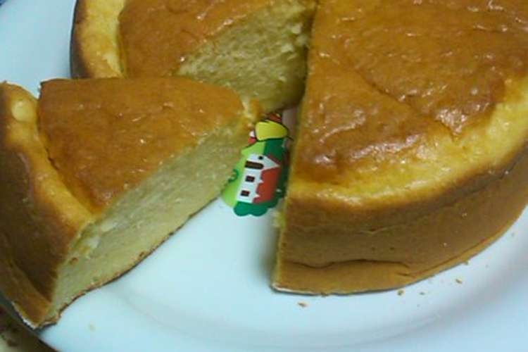 スライスチーズでチーズスポンジケーキ レシピ 作り方 By たまごボール クックパッド