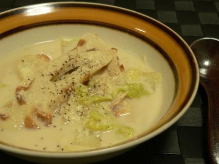 ちくわと白菜の味噌ミルク煮の画像