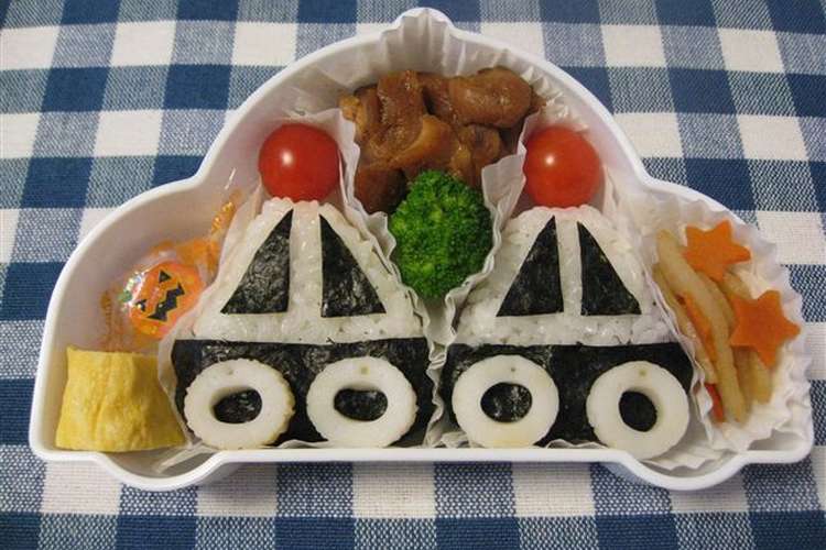 簡単 パトカーのおにぎり キャラ弁 レシピ 作り方 By ゆづキッチン クックパッド 簡単おいしいみんなのレシピが376万品