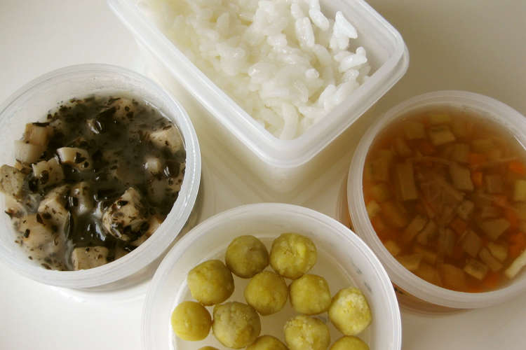 離乳食 ｶﾐｶﾐ期 お弁当 レシピ 作り方 By 春なし クックパッド 簡単おいしいみんなのレシピが357万品