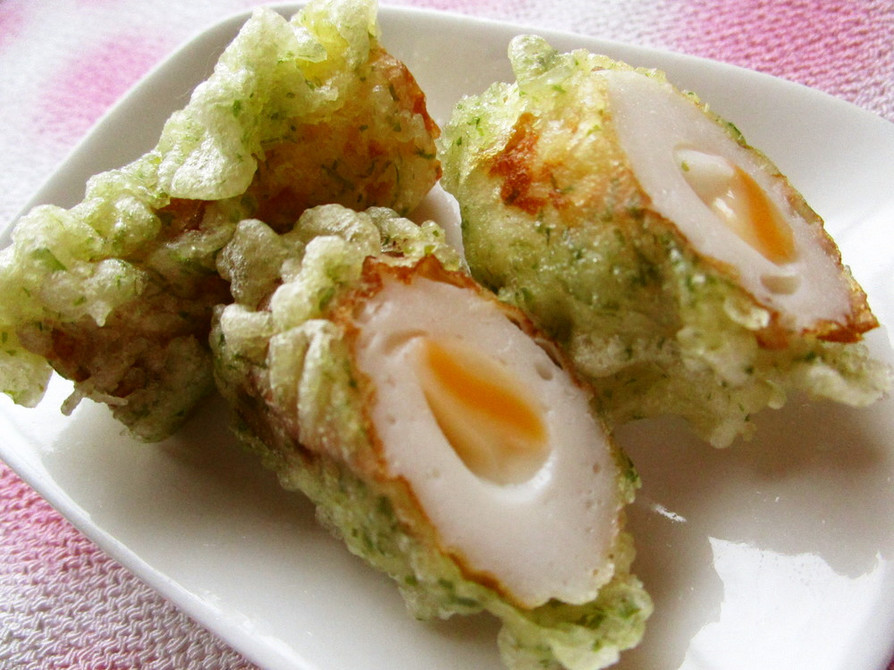 ちくわチーズ天(磯辺揚げ)裏ワザあり