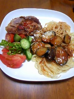 カフェランチ風ワンプレート☆麻婆パスタ