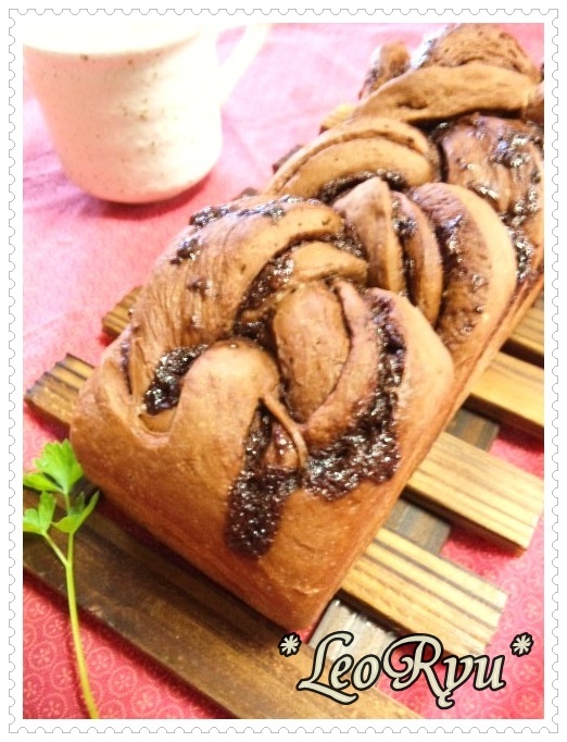 パウンド型で手軽に♡Wチョコのミニ食パンの画像