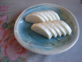 大根のお漬物(たくあん漬け)