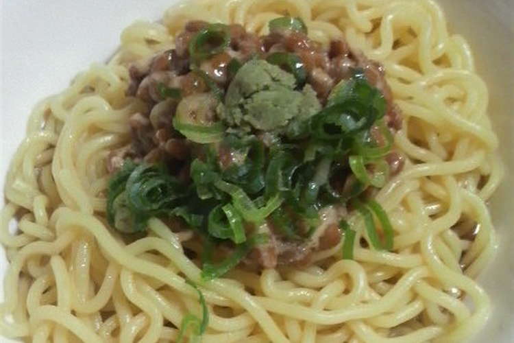 中華麺の納豆のせ レシピ 作り方 By たや クックパッド 簡単おいしいみんなのレシピが352万品