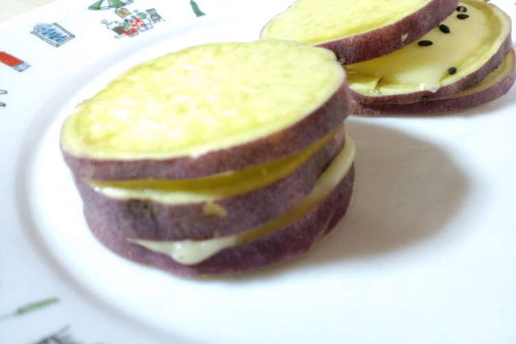 お弁当に さつま芋のチーズサンド レシピ 作り方 By Natsutach クックパッド 簡単おいしいみんなのレシピが357万品