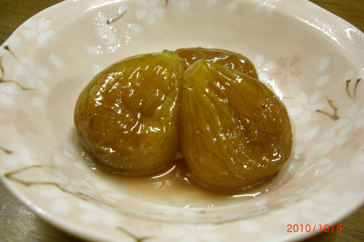 いちじくの甘露煮 レシピ 作り方 By Kanamanaママ クックパッド 簡単おいしいみんなのレシピが378万品