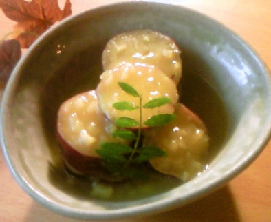 さつま芋の雅煮の写真