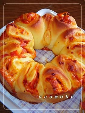 ピザの♡リングパン