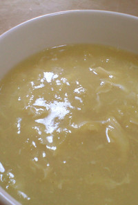 コーンと溶き卵の中華スープ