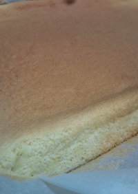 米粉のロールケーキ用スポンジ