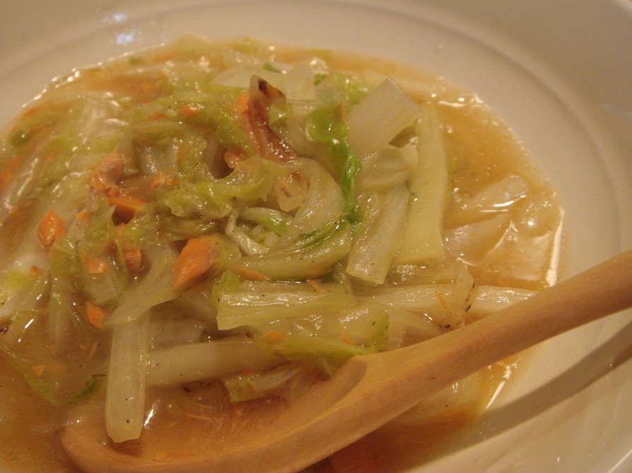 鮭フレークで☆白菜の簡単中華風旨煮の画像