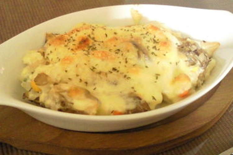 レンジで簡単 和風ドリア レシピ 作り方 By ありたま クックパッド