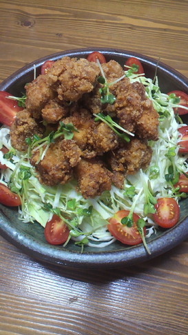 お店の味!ジューシーサクサク唐揚げ!