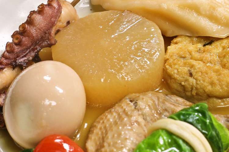 鶏のスープと鰹昆布だしの本格おでん レシピ 作り方 By クッキングsパパ クックパッド 簡単おいしいみんなのレシピが355万品