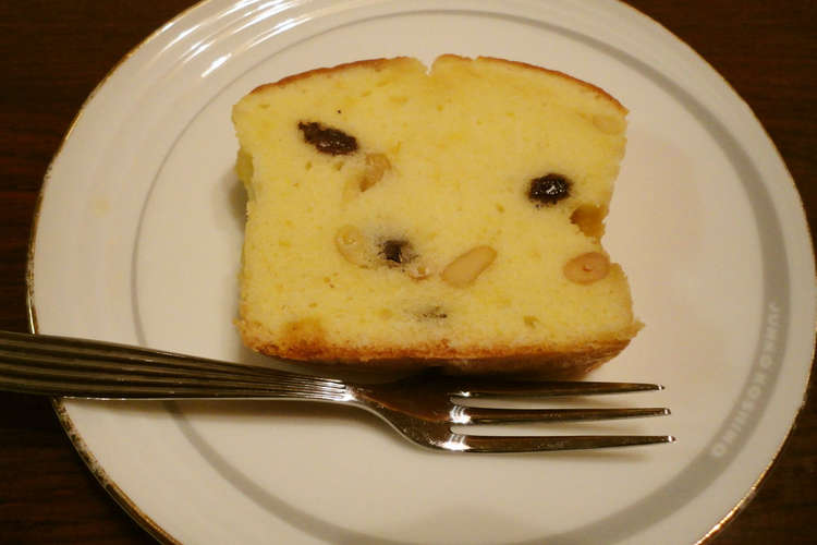 レーズンと松の実のパウンドケーキ レシピ 作り方 By Koheii クックパッド