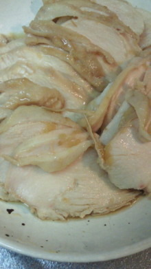 やわらか鶏胸肉のチャーシュー。の画像