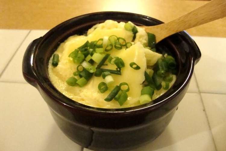 Wねぎチーズ茶碗蒸し レシピ 作り方 By Cocoりえ クックパッド 簡単おいしいみんなのレシピが360万品