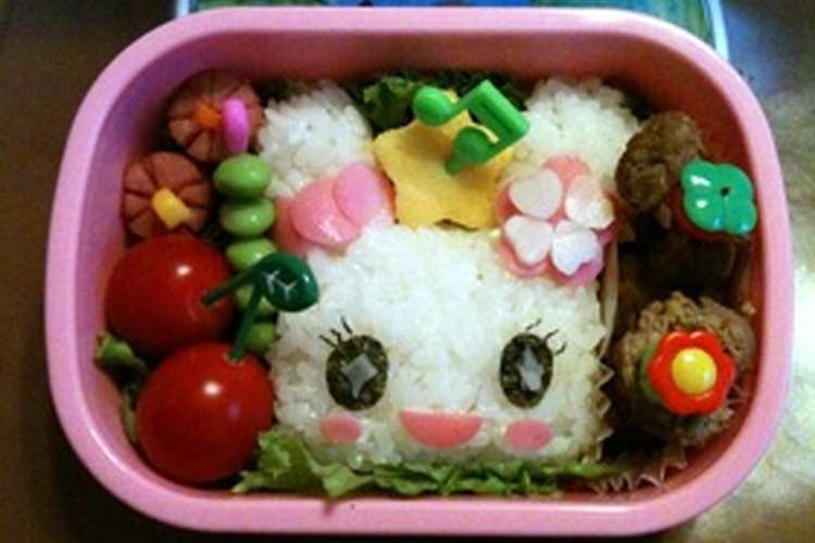 キャラ弁 たまごっち ラブリン弁当 レシピ 作り方 By ピットンヘベヘベ クックパッド 簡単おいしいみんなのレシピが374万品