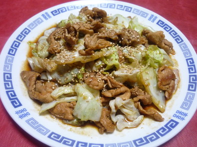 ✿豚肉とキャベツの甜麺醤炒め✿の写真