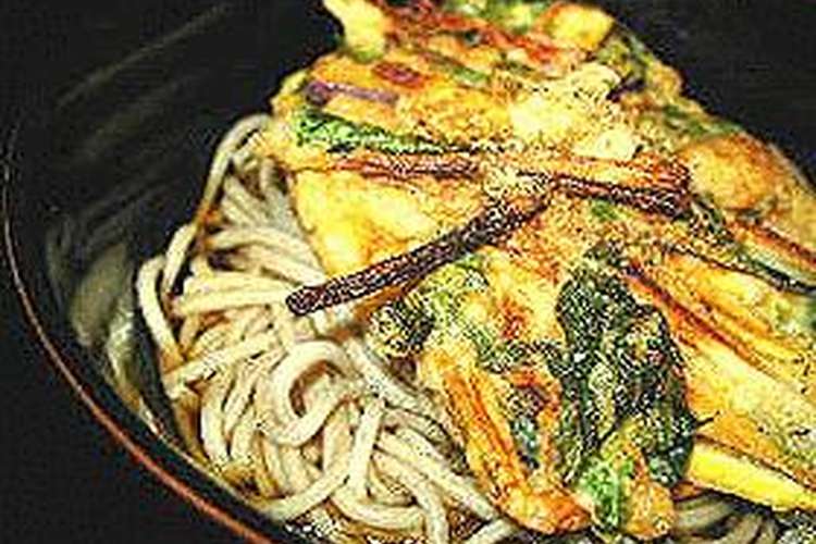 サックサク かき揚げそば レシピ 作り方 By 空飛ねこ クックパッド