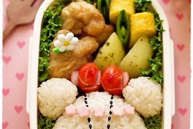 くまのがっこうジャッキー キャラ弁 レシピ 作り方 By Mai Mai クックパッド 簡単おいしいみんなのレシピが366万品