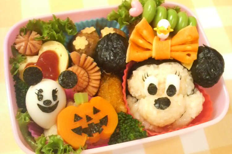 キャラ弁 ハロウィンミニー レシピ 作り方 By ナナママちゃん クックパッド 簡単おいしいみんなのレシピが365万品