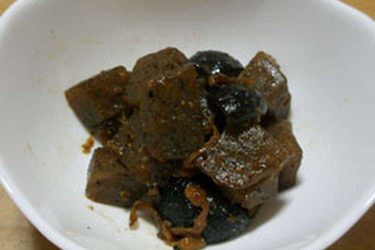 おでんのこんにゃく甘辛煮 お弁当のおかず レシピ 作り方 By ごまチョコ クックパッド 簡単おいしいみんなのレシピが355万品