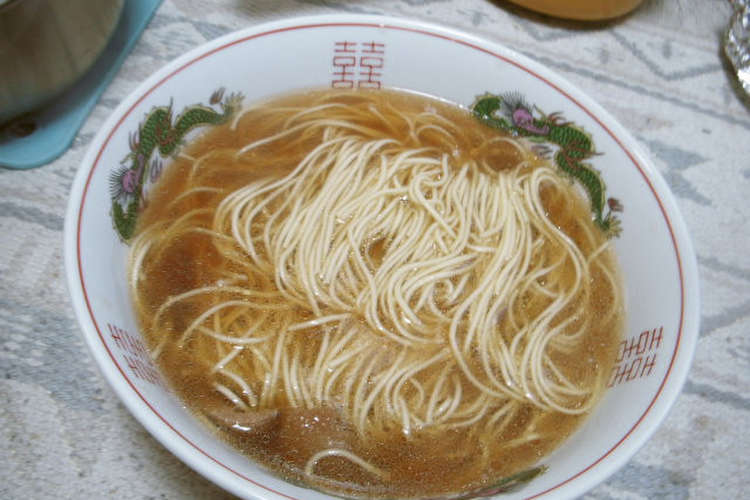 ラーメン レシピ 醤油