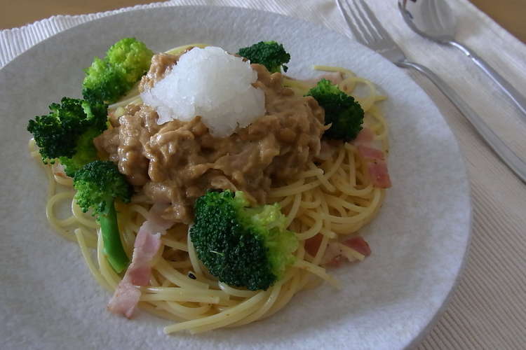 ビストロスマップの味 納豆ツナパスタ レシピ 作り方 By そーち クックパッド 簡単おいしいみんなのレシピが352万品