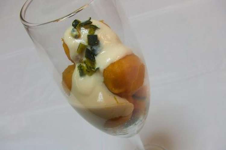 おかずな かぼちゃパフェ ハロウィンにも レシピ 作り方 By さちくっかりー クックパッド 簡単おいしいみんなのレシピが359万品