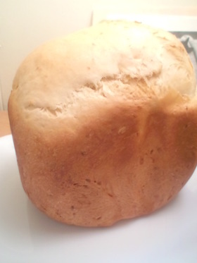カリっもちっ♪HBで玄米甘酒食パン