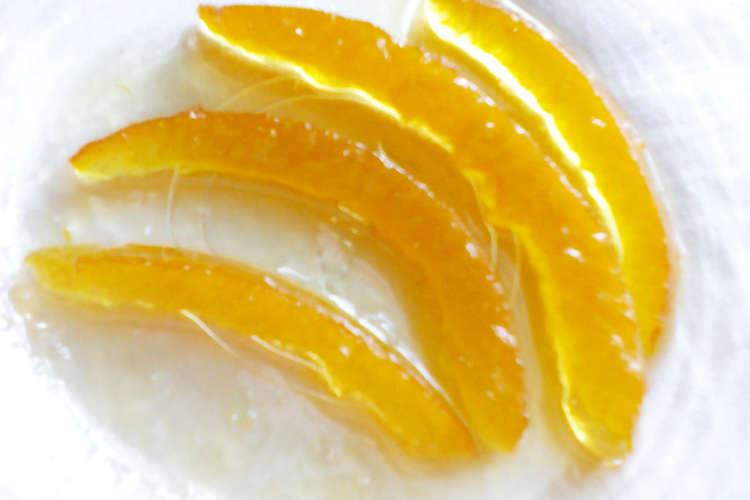 世界一おいしいオレンジピール作り方 柑橘 レシピ 作り方 By オレンジピールちゃん クックパッド 簡単おいしいみんなのレシピが360万品