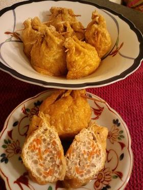 もやしと鶏ひき肉の袋煮