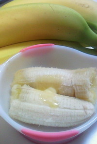 離乳食★簡単バナナバター