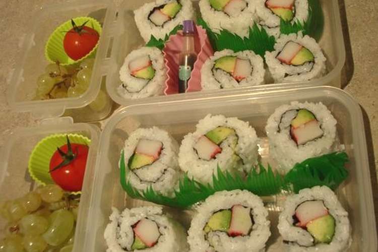 簡単 カリフォルニアロール 裏巻き レシピ 作り方 By Matm クックパッド