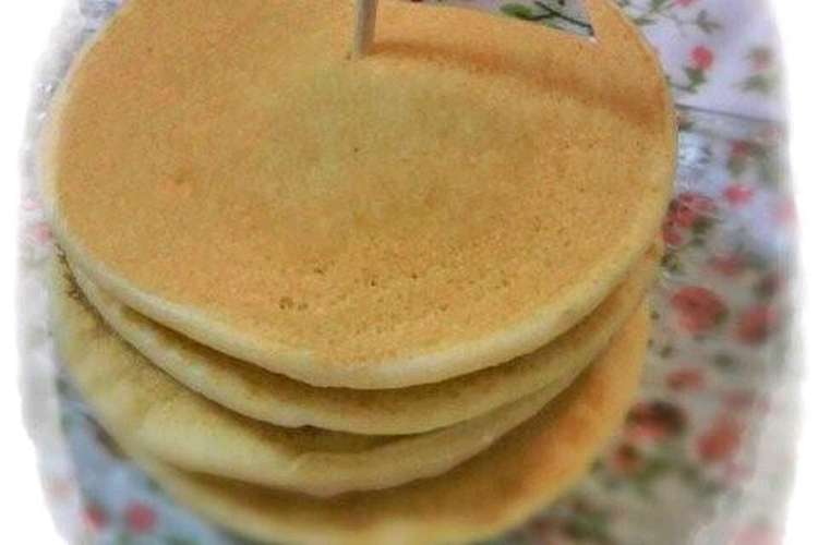 離乳食完了期 豆乳パンケーキ レシピ 作り方 By あーみたん クックパッド 簡単おいしいみんなのレシピが360万品