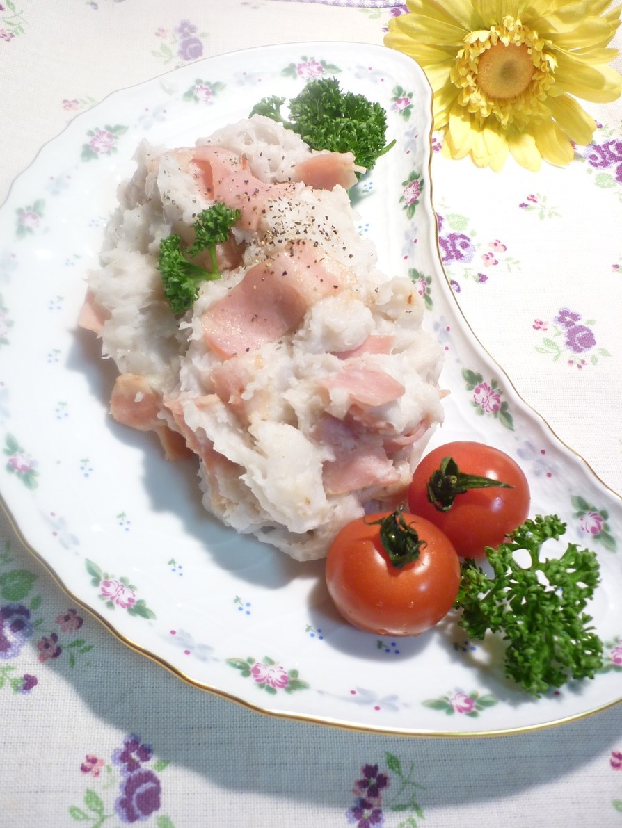 里芋ベーコンの洋風温サラダ☆の画像
