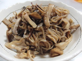 ダイエット☆こんにゃく麺deきのこパスタ