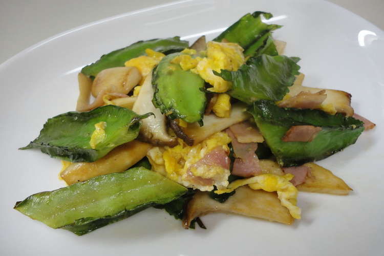 四角豆と卵の炒め物 レシピ 作り方 By まほじょ クックパッド 簡単おいしいみんなのレシピが376万品