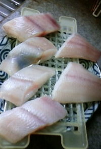 冷凍魚の応用３題