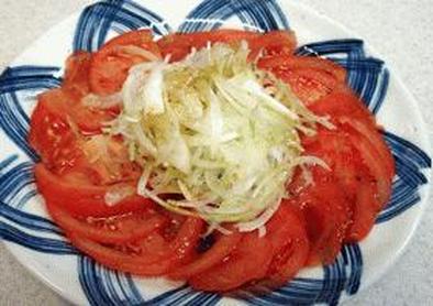 簡単・トマトサラダの写真