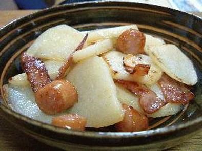 ベーコンとソーセージジャガイモの蒸し煮の写真